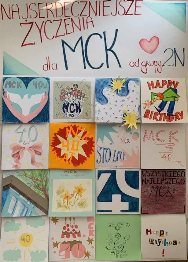 ŻYCZENIA NA 40-LECIE MCK
